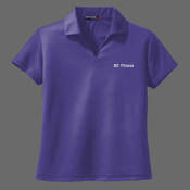 Body Coach fitness Ladies Polo Top - Sport-Tek® - Ladies Dri-Mesh® V-Neck Polo. L469