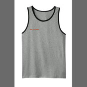 Body Coach Fitness Mens Vest Top - District® - Young Mens Cotton Ringer Tank DT1500 