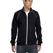 Body Coach Fitness Men's Pipe Fleece Soft Shell Jacket - 3710 Bella + Canvas Men's Piped Fleece Jacket