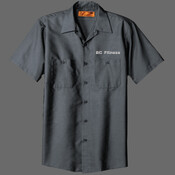 BodyCoach Fitness Short Sleeve Shirt - CornerStone® - Short Sleeve Industrial Work Shirt. SP24 