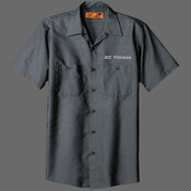 BodyCoach Fitness Short Sleeve Shirt - CornerStone® - Short Sleeve Industrial Work Shirt. SP24 